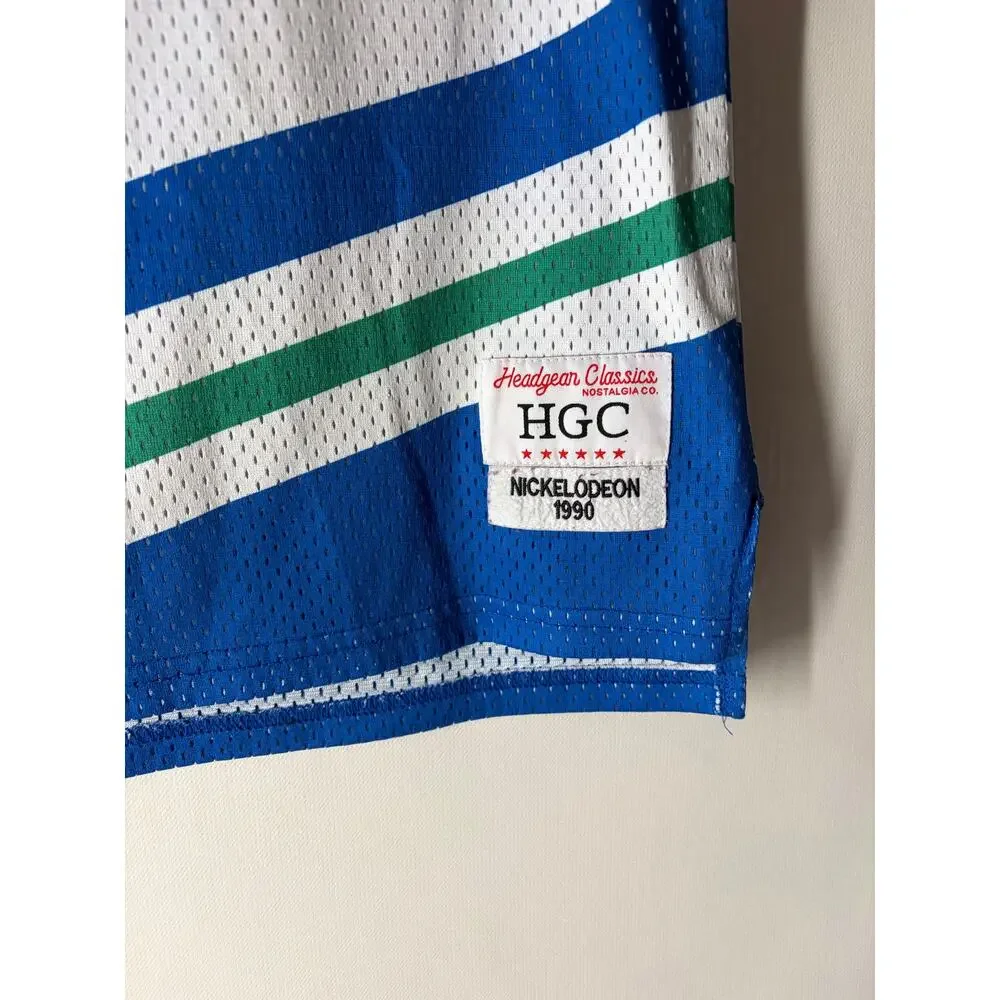 Headgear Classics 1990 Nickelodeon Basketball Jersey Kids Size Large